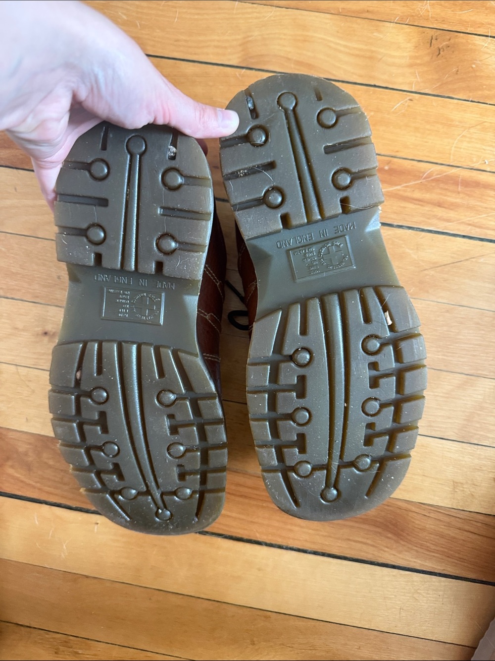 Doc Martens Brown Bowler Shoe - Picture 3 of 6
